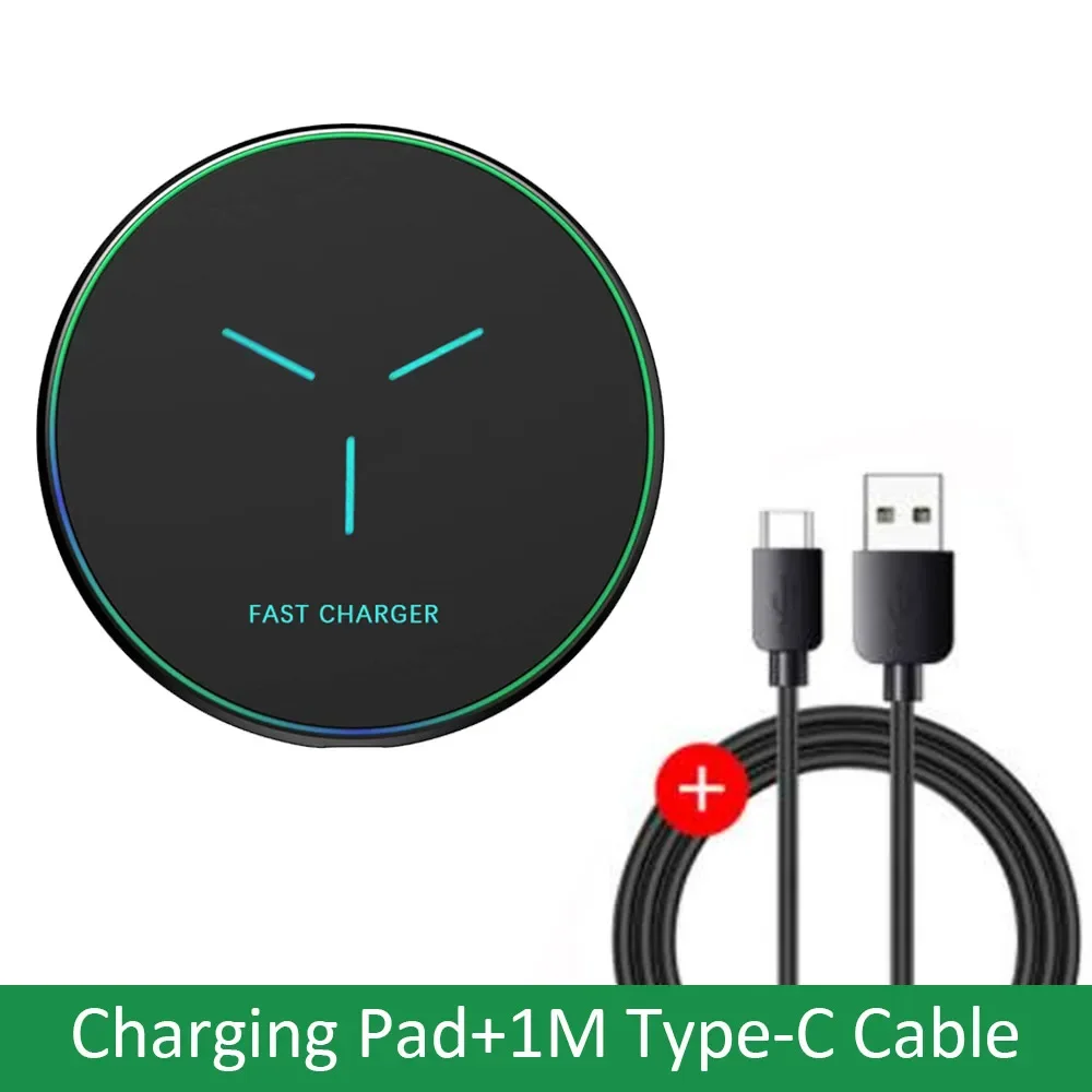 Ultra-Slim Fast Wireless Charging Pad for Smartphones and Accessories