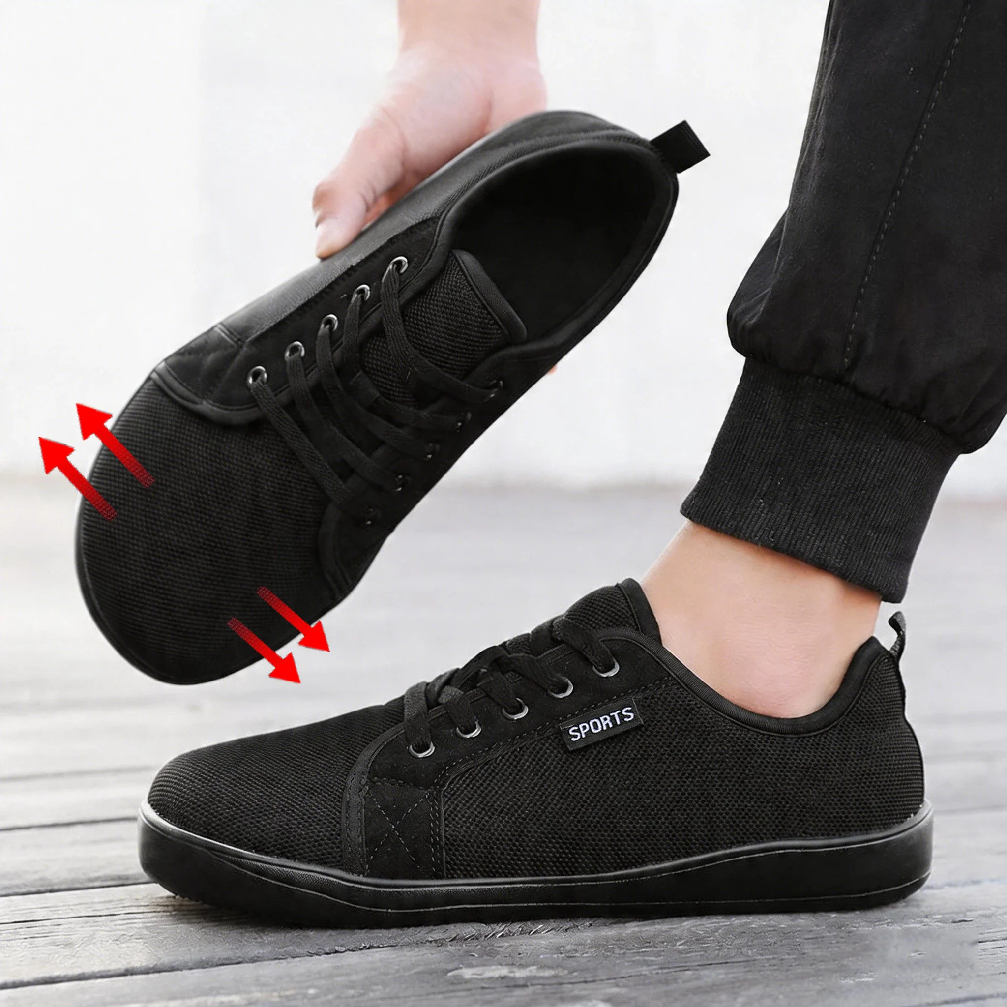 Unisex Lightweight Breathable Barefoot Trail Shoes