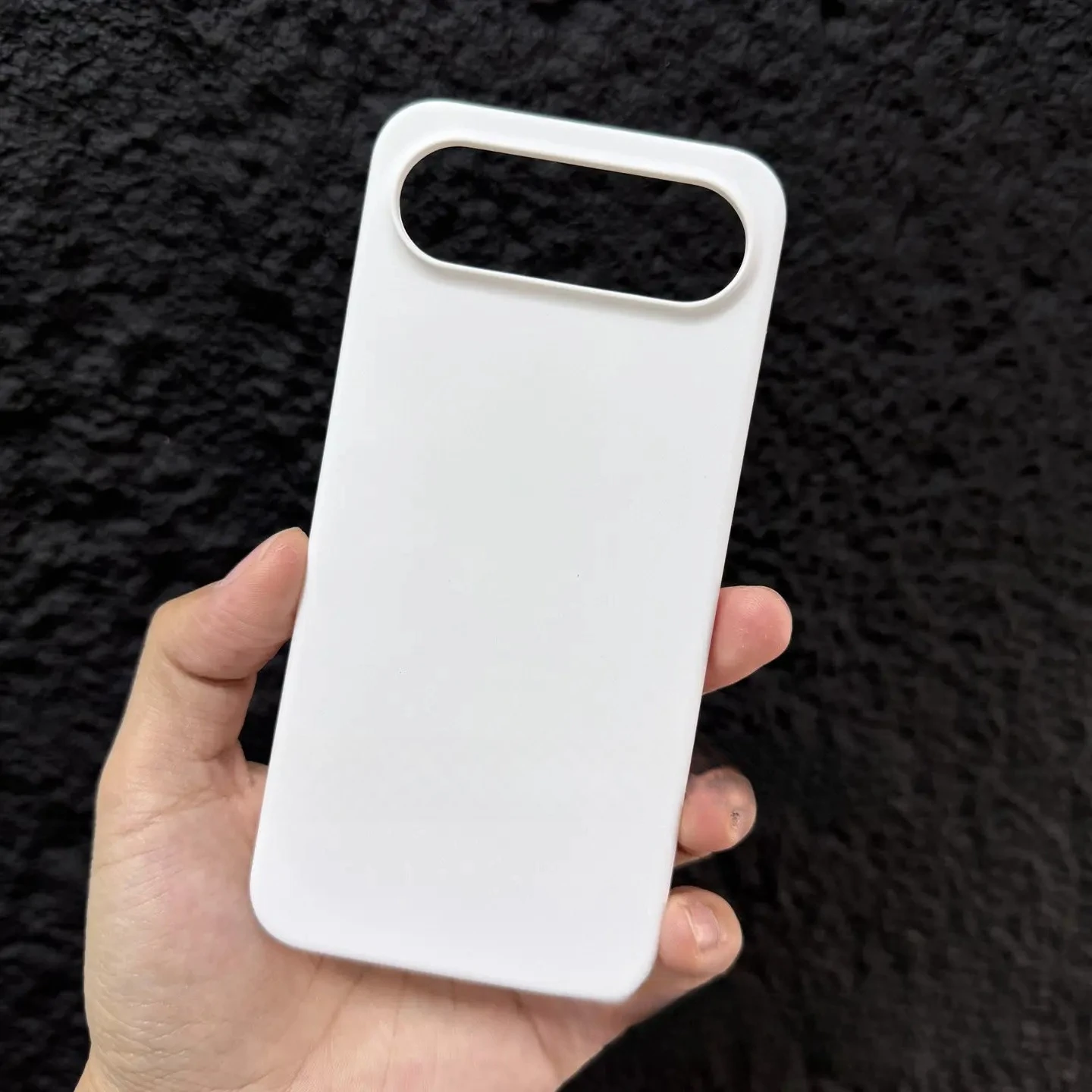 Ultra-Thin Solid Color Frameless Phone Case - Sleek and Shockproof Design