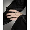 SHANICE Authentic S925 Sterling Silver Ring Geometric Adjustable Drop Glaze Ring Women's Fine Jewelry Dinner Party Gift Wholesal 4