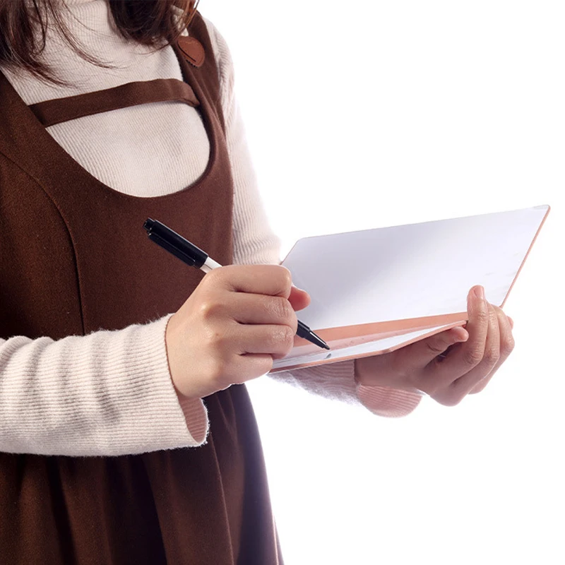 Erasable Whiteboard A4 A5 Notebook Set,With Whiteboard Marker And Blackboard Eraser,Office Meeting Writing Board Notepad CS-95 2