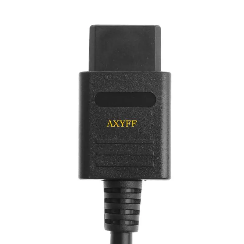 AXYF 1.8m AV 오디오 비디오 스테레오 케이블 코드 SNES용 N64 게임 큐브용 RCA
