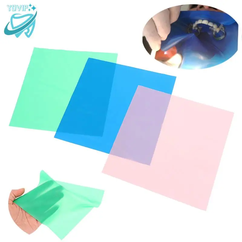 

Dental Dam Sheet For Oral Tongue Natural Rubber Latex 15*15cm 36Pcs Dentistry Materials Products Dentist Tools Instruments