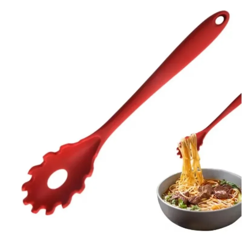 Large Spaghetti Spoon for Home Cooking, Silicone Powder Claw, Heat Resistant Pasta Tool, Cooking Utensils
