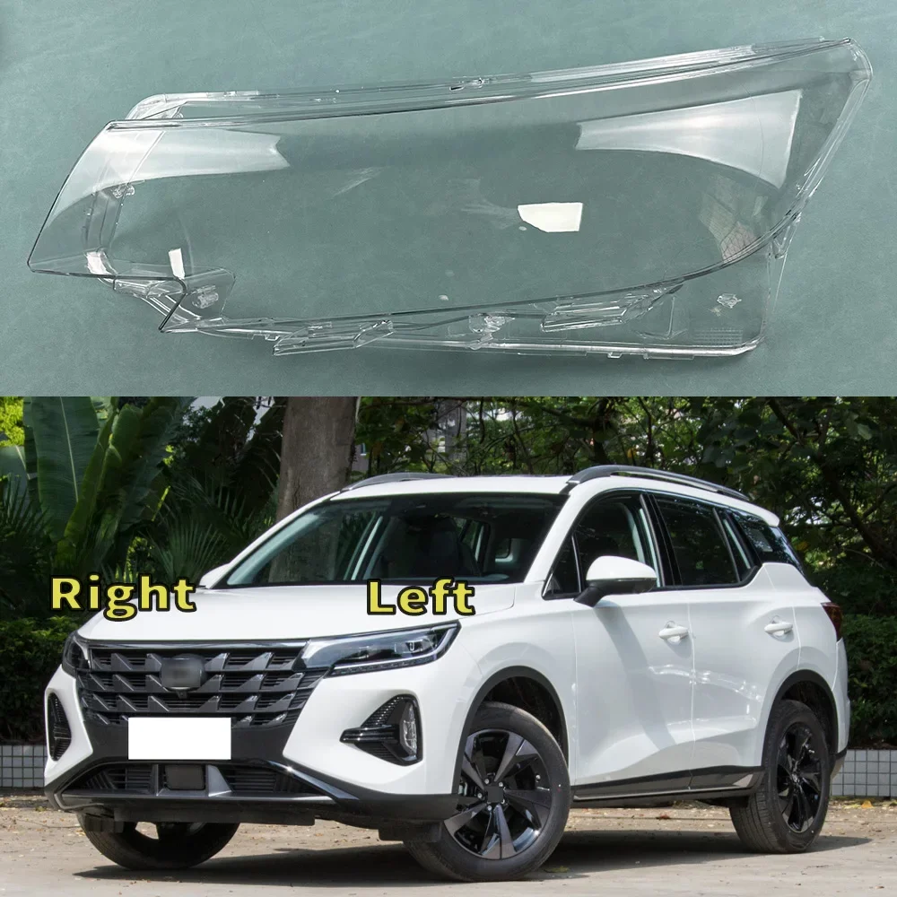 

For Trumpchi GS4 2020 2021 2022 2023 Car Front Headlight Lens Cover Auto Headlamps Lampcover Transparent Lampshades Lamp Shell