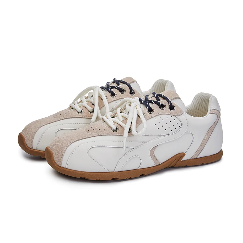 AIYUQI 2025 New Women German Training Shoes Flat Lace-up Sneakers Women Fashion Anti-slip Running Casual Shoes For Women 2