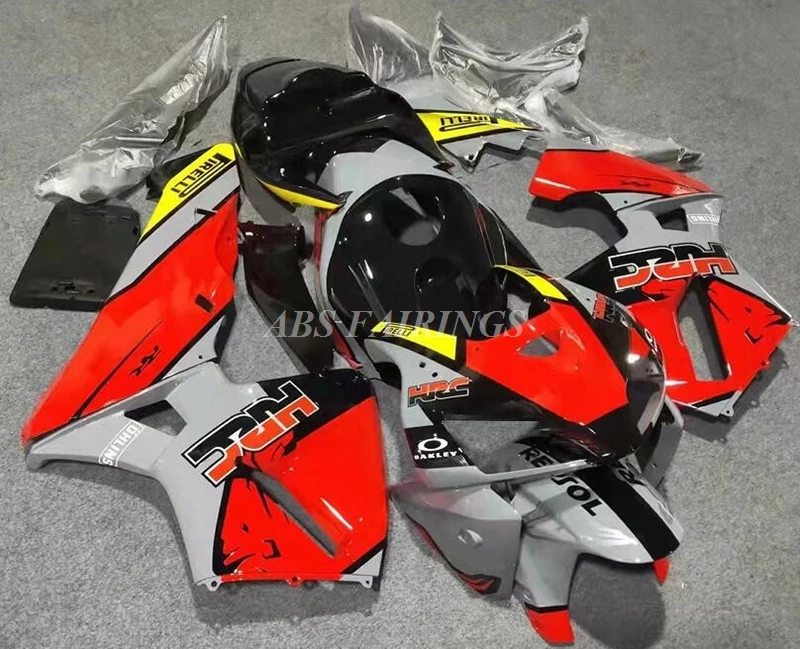 

4Gifts New ABS Whole Fairings Kit Fit for HONDA CBR600RR F5 2005 2006 05 06 Bodywork Set Red Black Shiny