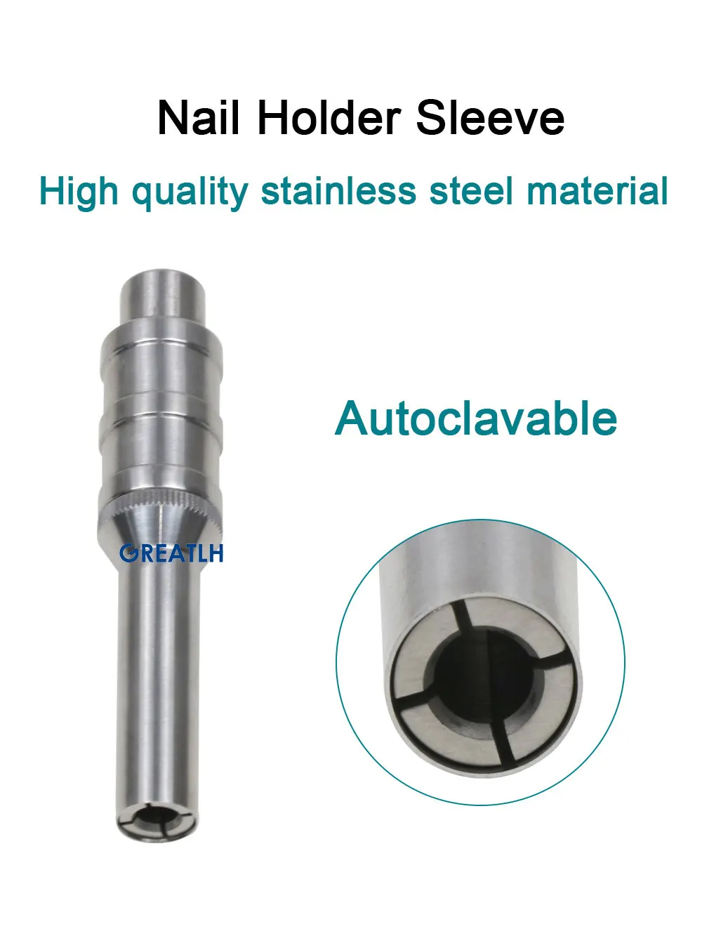 Bone Screw Holder Nail Screwdriver Sleeve Driver Self-locking Stainless  Steel Orthopedic Instrument