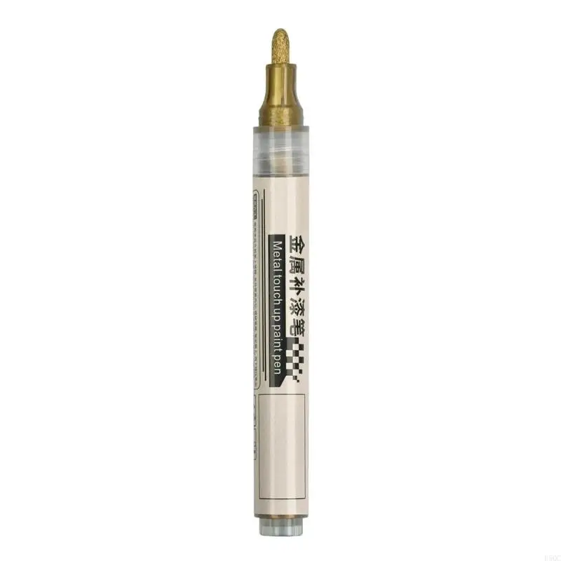 Acrylic Paint Pen Permanent Marker Pen for Metal Waterproof Metallic Color Acrylic Waterproof Permanent Marker D5QC