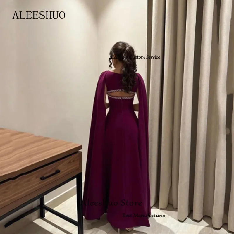 Рисунок 3 - Элегантное Бордовое платье Aleeshuo