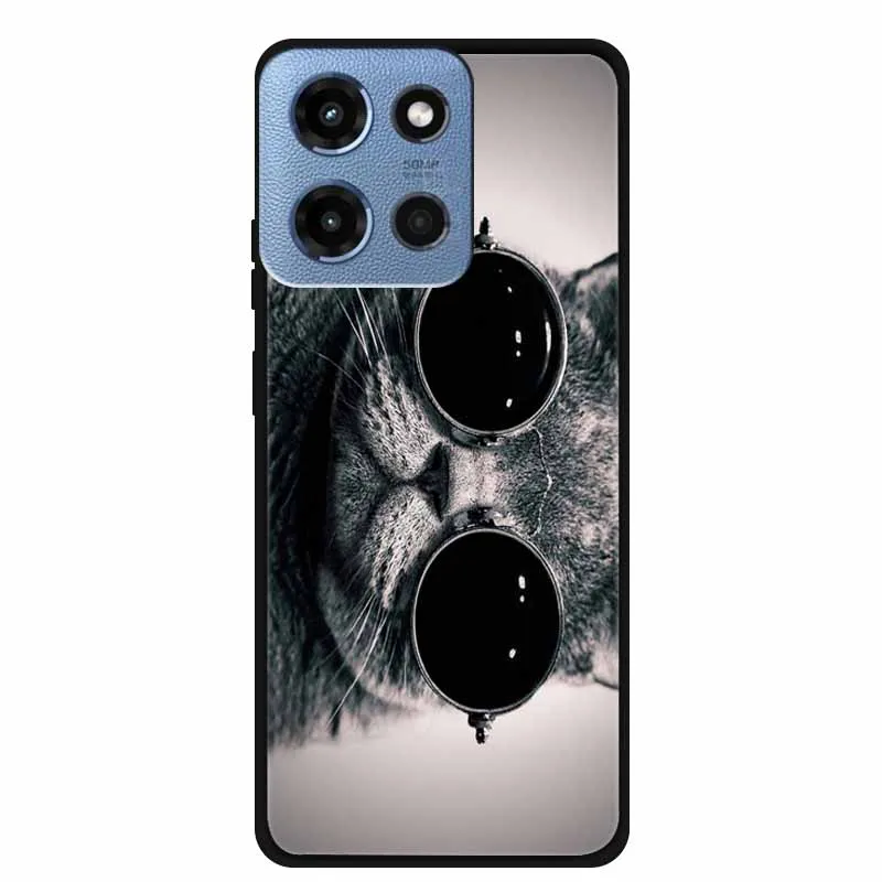 Animal Design Soft Silicone TPU Protective Phone Case - Shockproof Back Cover