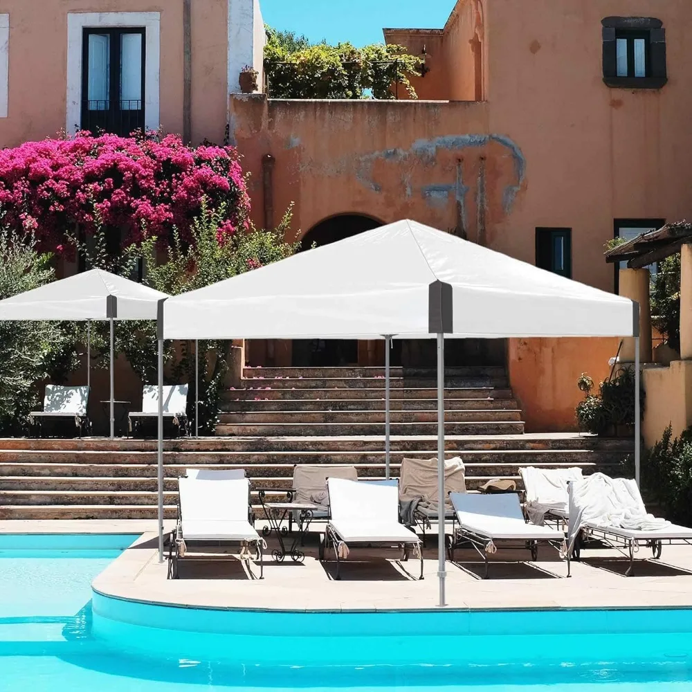 

Наружный потолок, выдвижная навесная палатка, 10 'x 10', роликовый мешок и 4-х штучный накладки для ногтей, стальной серый, для сада, двора, солнцезащитный