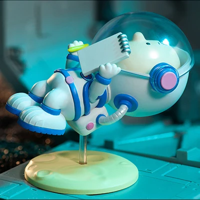 thumbnail image 1 of POP MART Snoopy Space Series Blind Box Toys Guess Bag Mystery Box Mistery Caixa Action Figure Surpresa Cute Model Birthday, 1 of 5