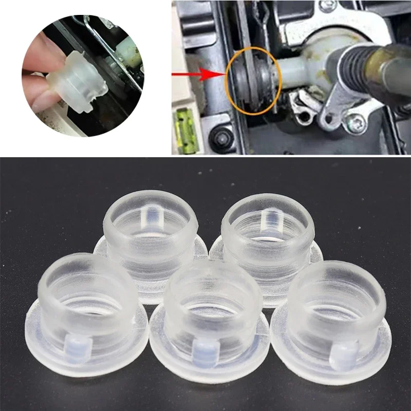 Bushing Fix For Vw Bora Polo Golf MK4 Jetta MK2 Golf MK2 5 Speed Gearbox Shift Lever Rubber Sleeve Shift Lever Rubber Pad Apron gear shifter