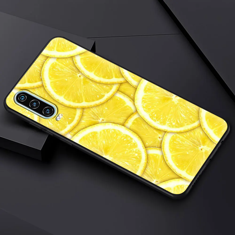 Mediterranean Lemon Soft Phone Case Cover