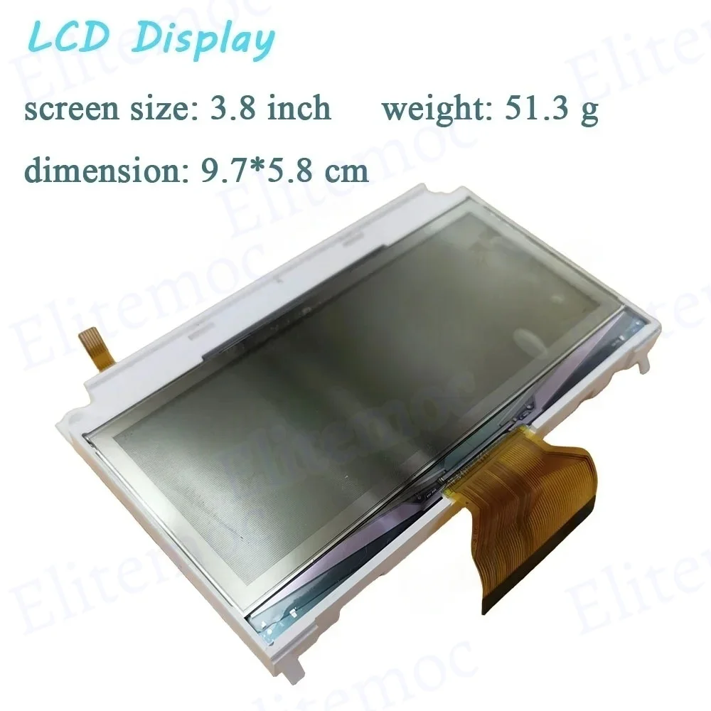 COM38T3N76ZLC 모터 오토바이 오토바이 속도계 계기판 화면 수리를위한 3.8 인치 TFT LCD 디스플레이