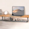 Under Desk Cable Management Tray Retractable Cable Cord Organizer Heavy Duty Under Desk Cable Shelf for Cords Wires Power Strip 4