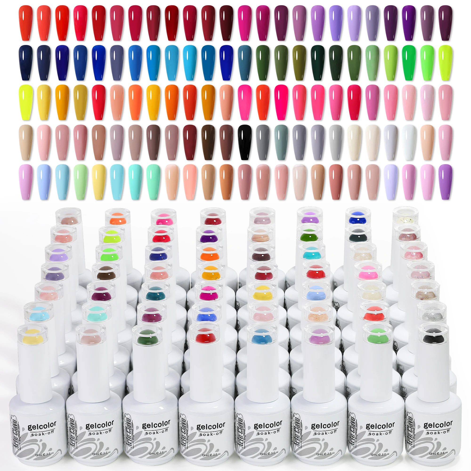 ArteClavo15mlGelNailPolishNailSupplyWholesaleSoakOffUVLED