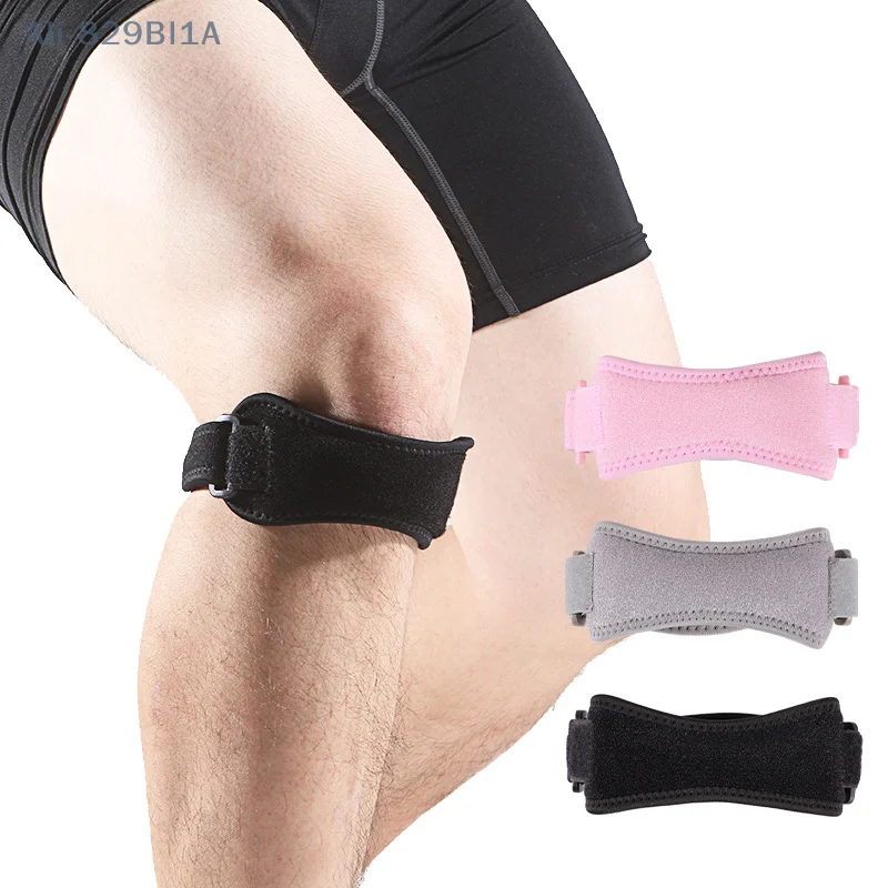 

Silicone Pressure Patellar Strap For Outdoor Cycling Mountaineering Breathable Running Knee Pads