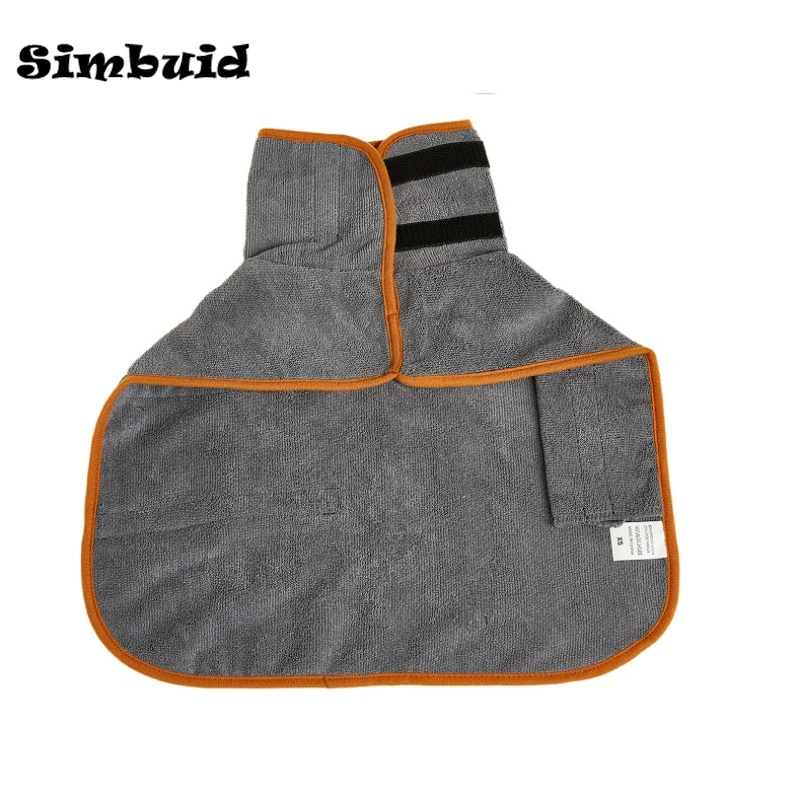 Adjustable Pet Bathrobe Towel 3