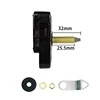 32MM Long Shaft Quartz Clock Movement Skip Quartz Clock Mechanism Wall Clock Spare Parts Machinery Pointer and Watches Fixer 3