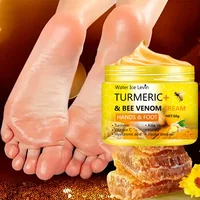 Crème pour les mains et les pieds Poison Bee, une crème de soin hydratante naturelle pour peaux sèches et éclatées, contient des ingrédients organiques pour rendre la peau douce, lisse et hydratante 2
