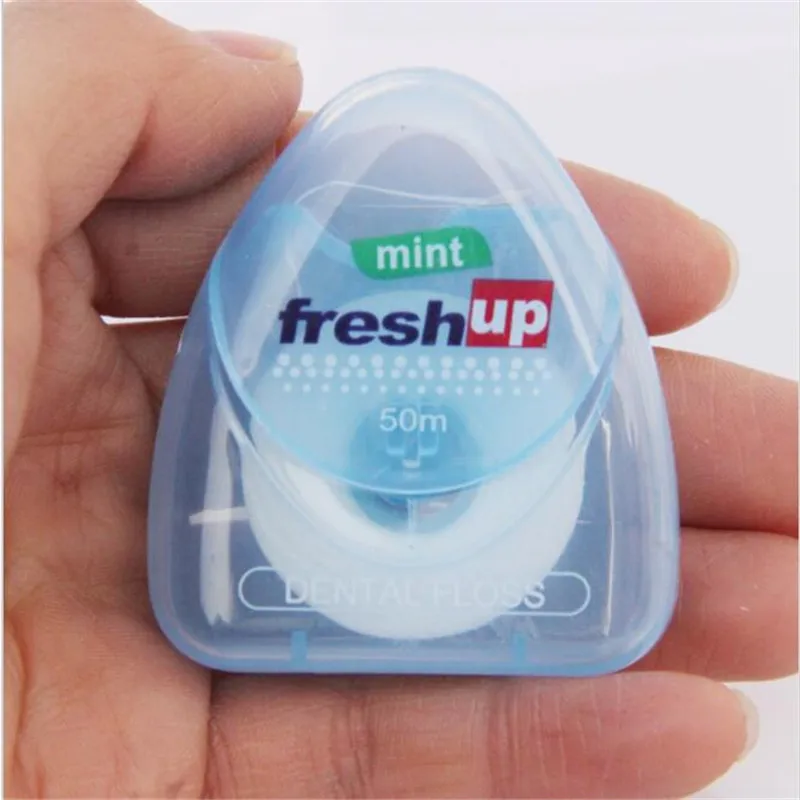 

1Roll 50m Dental Floss Interdental Brush Teeth Stick Toothpicks Portable Floss Pick Oral Hygiene Care Clean Wire Dentistry Tools