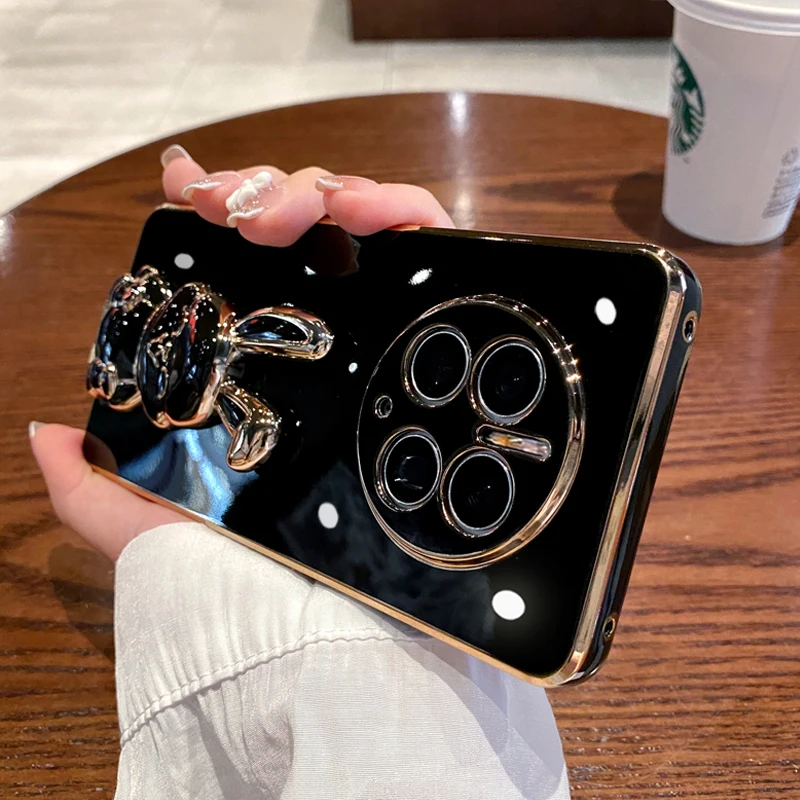 Cover telefono coniglio con supporto per huawei e honor_voghion.com