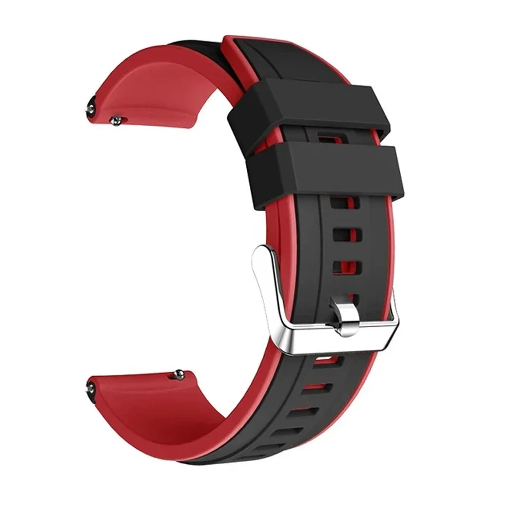 Durable Rubber Watch Strap - 20mm/22mm Replacement Bracelet
