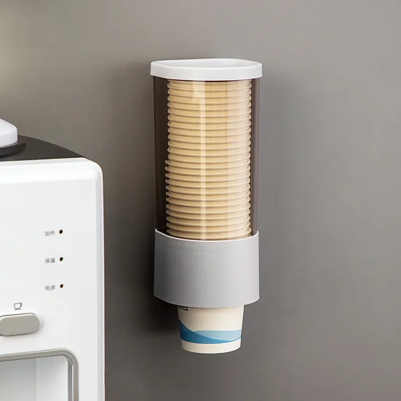 Dispenser Automatically Drop Cup Remover 1 PCS Disposable Plastic Paper Dust Storage Rack Holder Automatic Cup Remover,cup storage holder,paper cup dispenser