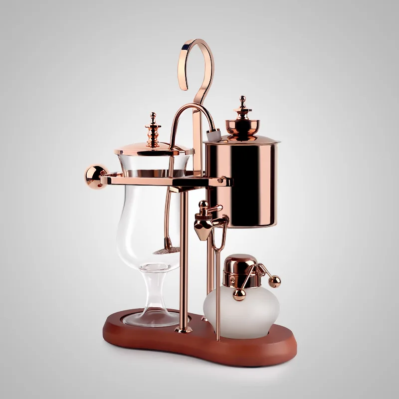 Luxury Rose Gold Balancing roayl syphon coffee maker/Siphon coffee maker /Tea pot with top quality ,perfect chrsitmas gift - Image 3