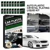 Auto Polish Repair Coating Renovator Back To Black Gloss Car Plastic Polish Restoration Plastic Renovation Wipes Auto Detailing 1