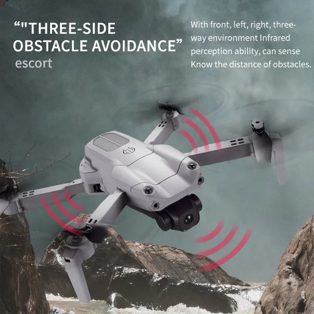 GD89 Pro Rc Mini WiFi Fpv Drone 4K Profesional Dual Camera Fpv Drones with Camera HD 4k Rc Helicopters Quadcopter Toys for Boys 3