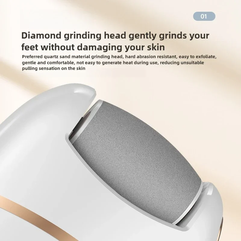 Electric Foot File Grinder Rechargeable Thick Leather Polishing Foot Grinder Anti Dead Skin Foot Repair Care Appliances 4