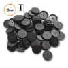25mm Round Plastic Bases for Gaming Miniatures and Table Games 1
