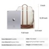 Cnoles Leather Backpack Purse for Women Large Travel Ladies Designer Fashion Casual College Girl School Book Shoulder Bag 5