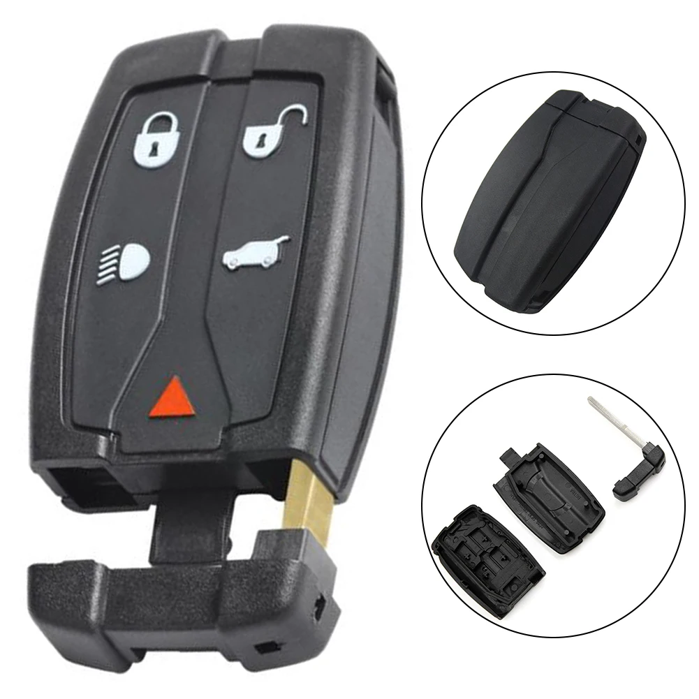 

1PCS Car Key Shell For Freelander 2 5Buttons Automotive Remote Uncut Blade ABS Key Fob Case Shell Accessory Easy Installation