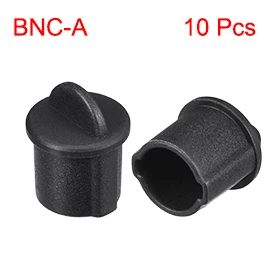 Uxcell 10pcs Silicone BNC Anti-Dust Stopper Cap Cover 9.5mm-11mm Diameter Dust Plug Port Protector for BNC Female Jack bnc port protectors
