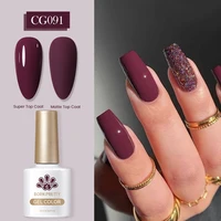BORN PRETTY 10ml Vernis à ongles gel rouge série chaude super brillant semi-permanent soak-off UV LED pour manucure 4