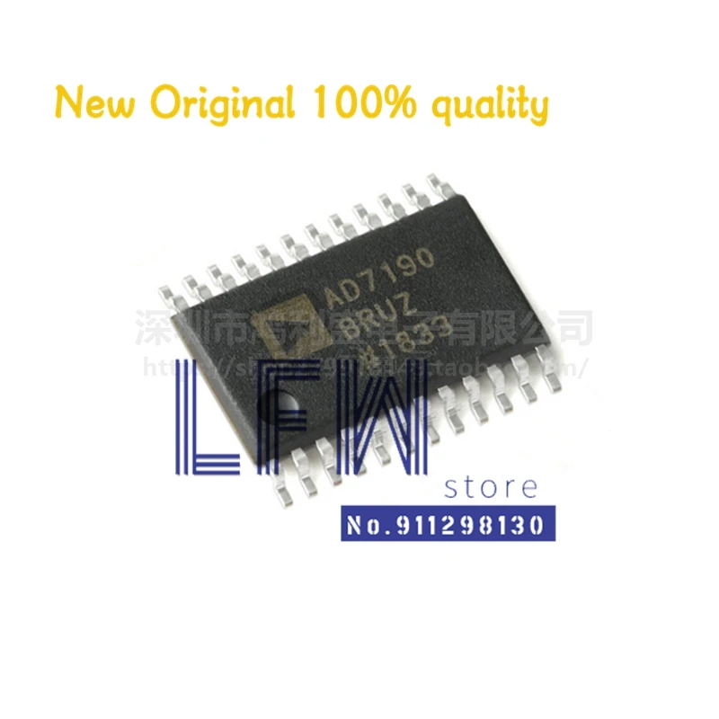 

2pcs/lot AD7190BRUZ AD7190BRU AD7190 TSSOP-24 Chipset 100% New&Original In Stock
