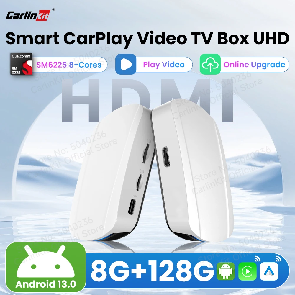 カーオーディオ CarlinKit Tbox UHD Android13 8+128GB Carlinkit Tbox UHD Android 13 with HDMI Carplay AI Box