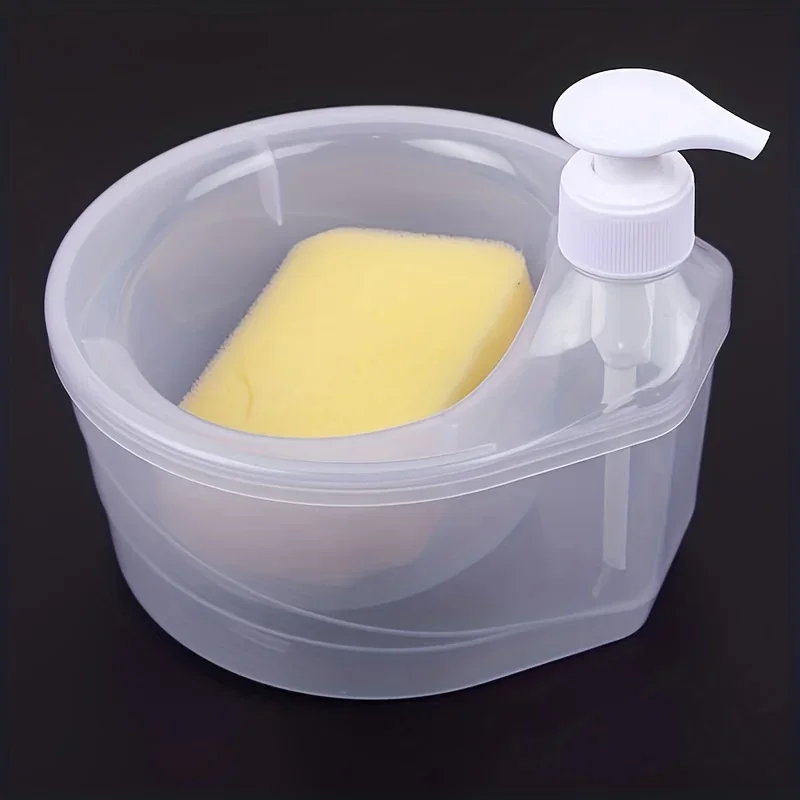 Hand Soap Dispense Automatic Dispenser Countertop Organizer for Kitchen Sink