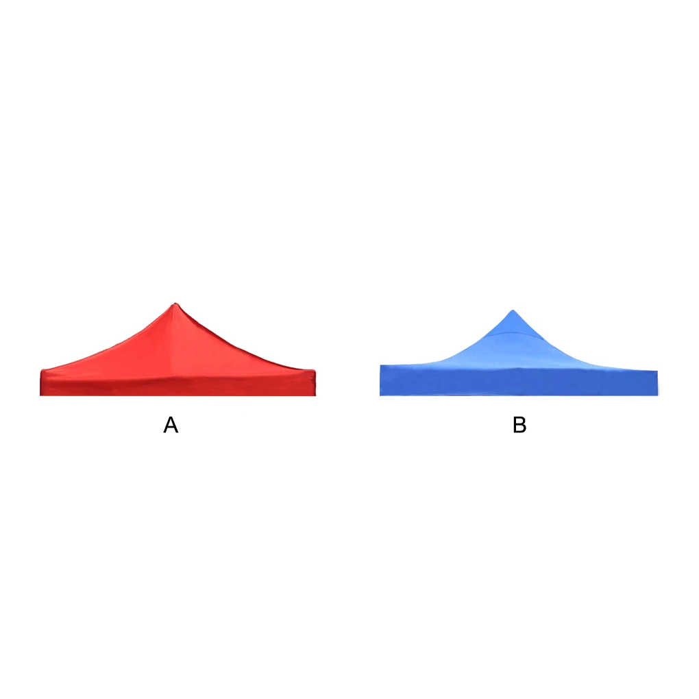 Wide Application Outdoor Canopy Cover For Various Occasions Gazebo Pavilion Roof Tarpaulin red 3x3