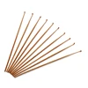 1PCS Bamboo Spoon Ear Pick Tool Polishing Round Bamboo Handle Ear Cleaner Ear Clearner Tools 4