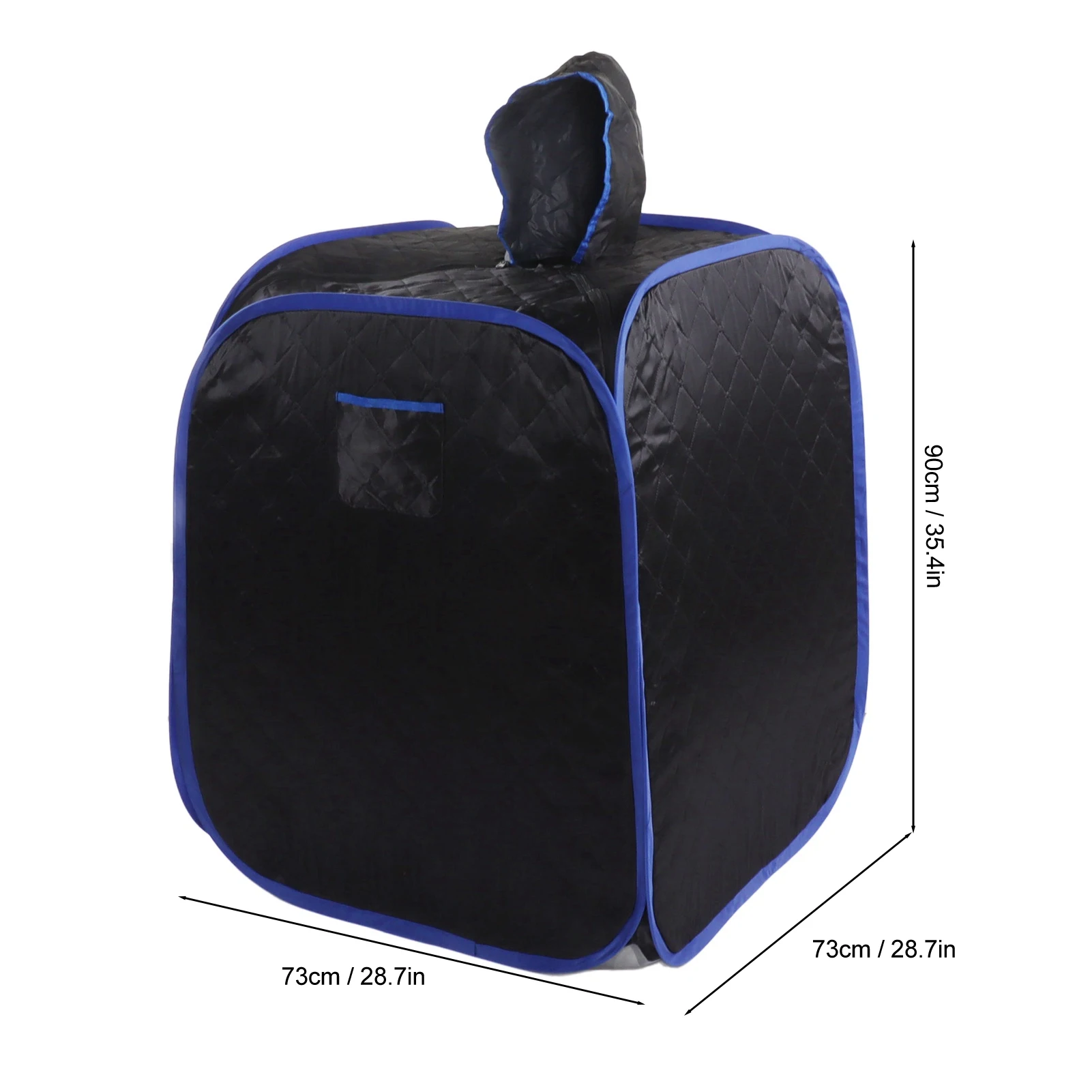 Portable Sauna Tent Prevent Dry Burning Relieve Pressure US 110V Full Size Portable Steam Sauna Overheat  for Home 6