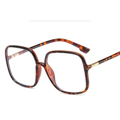 Stylish Oversized Transparent TR90 Unisex Glasses Frame