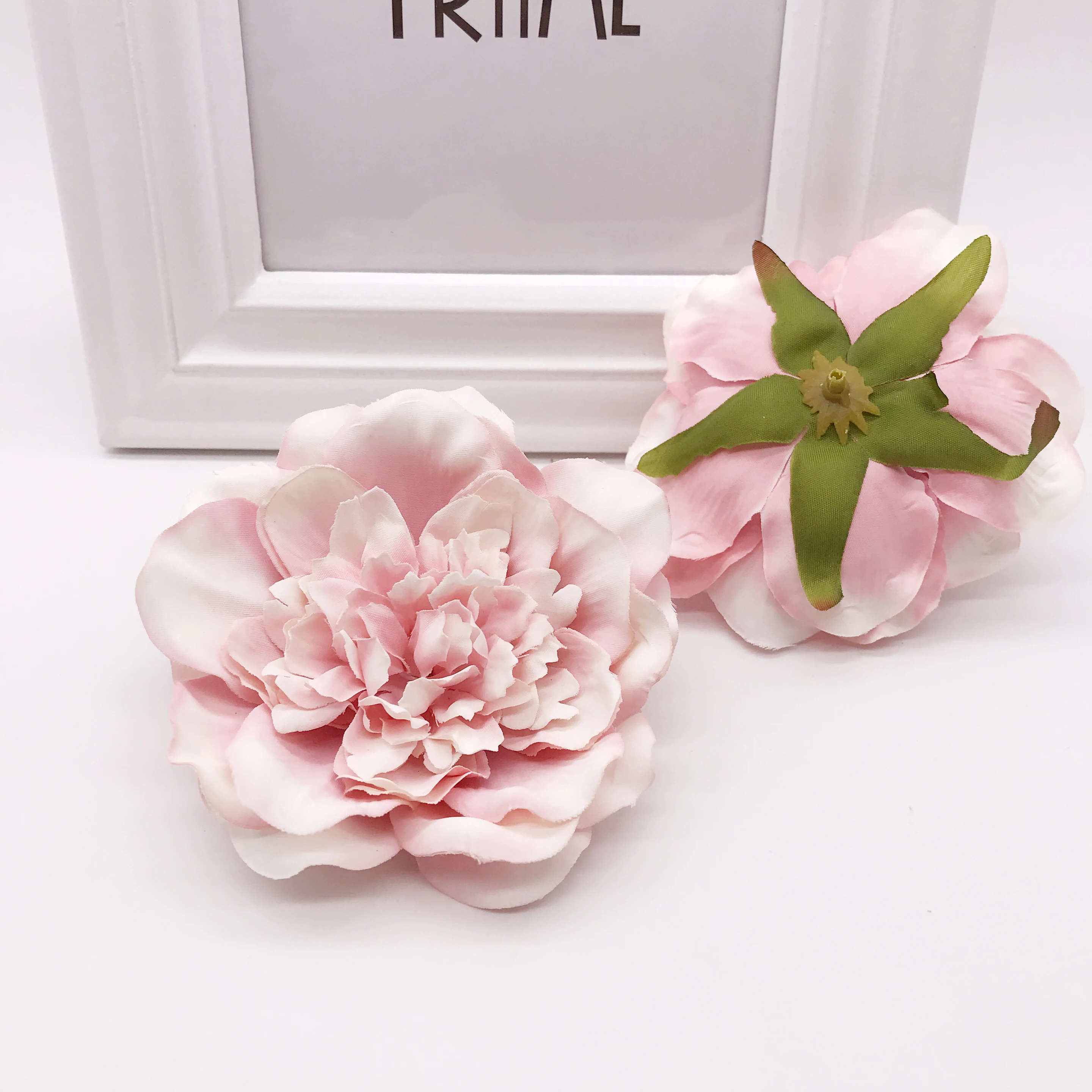 

5PCS Peony Flower Heads Decorative Scrapbooking Artificial Flower For Home Wedding Birthday Party Decoration Supplies