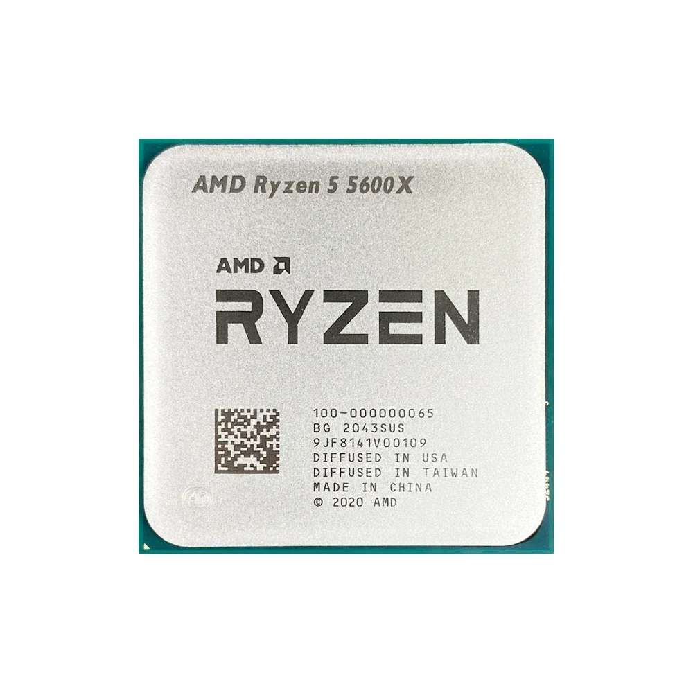 AMD Ryzen 5 5600X L3=32M 3.7GHz 6-Core 12-Thread R5 5600X Gaming
