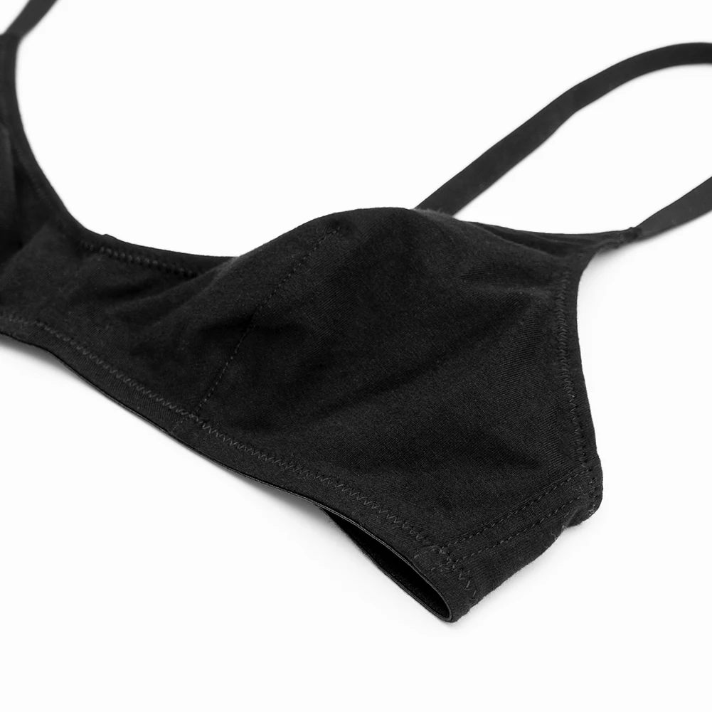 Ultra Thin Wire-Free Bra - Breathable Comfortable Underwear 2PCS Grey Beige Black