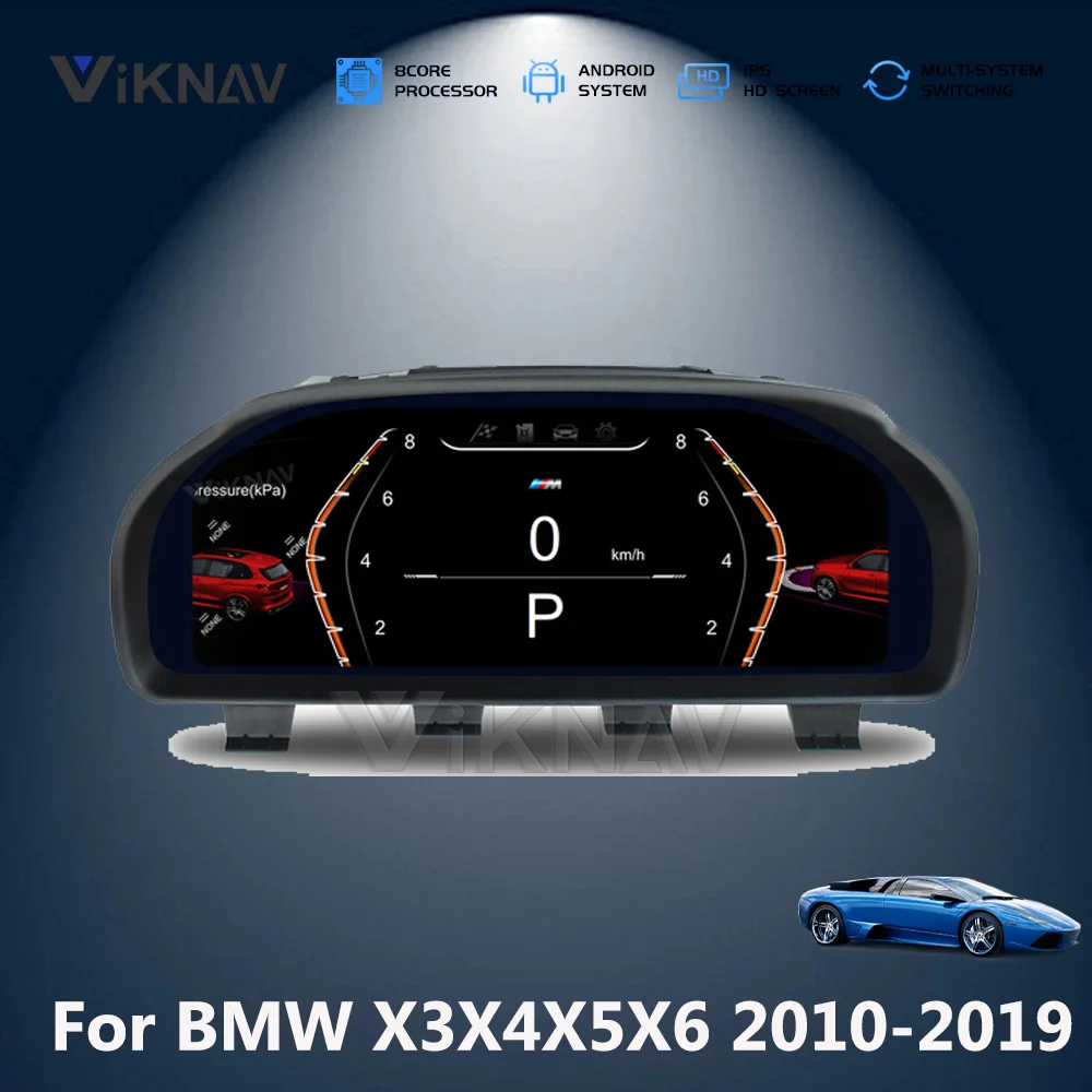 

Smart Control Display For BMW X3X4X5X6 2010-2018 2019 Digital Dashboard Panel Virtual Instrument Cluster LCD Speedometer Player